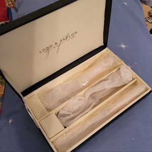 3 piece Lord and Taylor silver serving set